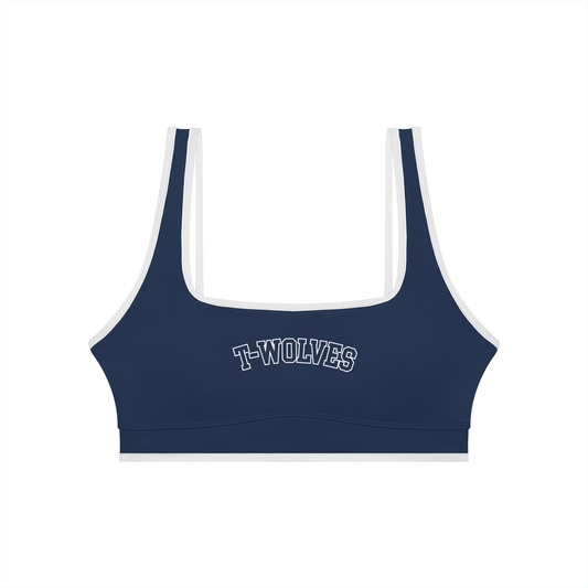 T-Wolves Sports Bra