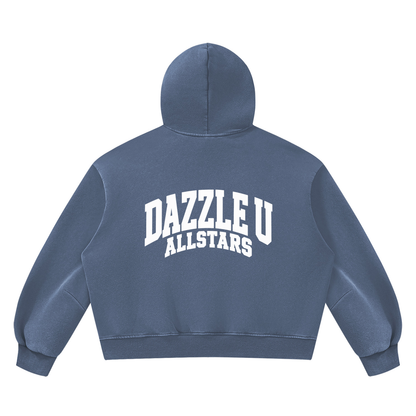 *NEW* Unisex Vintage Wash Boxy Fleece Hoodie