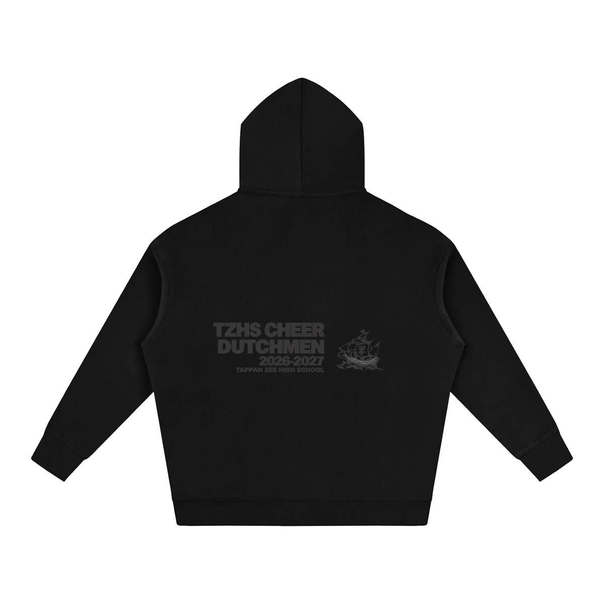 Vector Star Front Tappan Zee Oversize Fleeced Hoodie