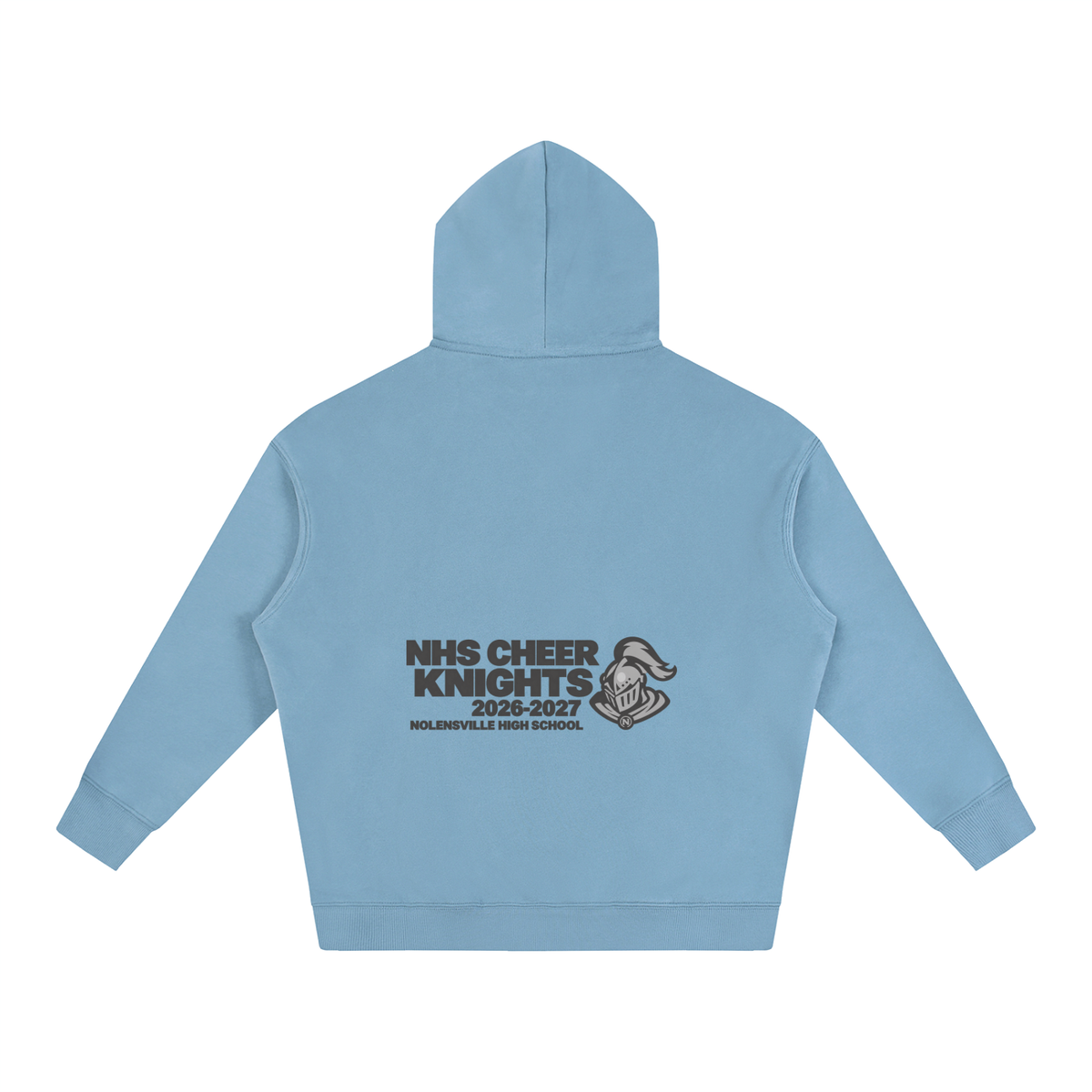 Vector Star Front Nolensville Oversize Fleeced Hoodie