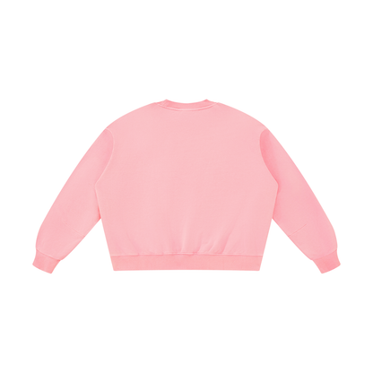 Washed Sweatshirt Set Top