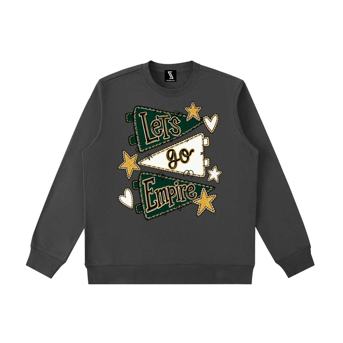 Lets Go Empire Essential Heavyweight Crewneck Sweatshirt