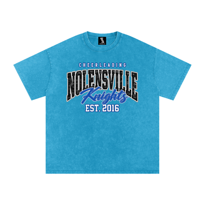 Vintage Nolensville Snow Washed Oversized Cotton T-Shirt