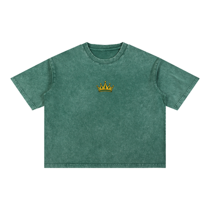 Empire Athletics Mineral Wash Boxy Cotton T-Shirt