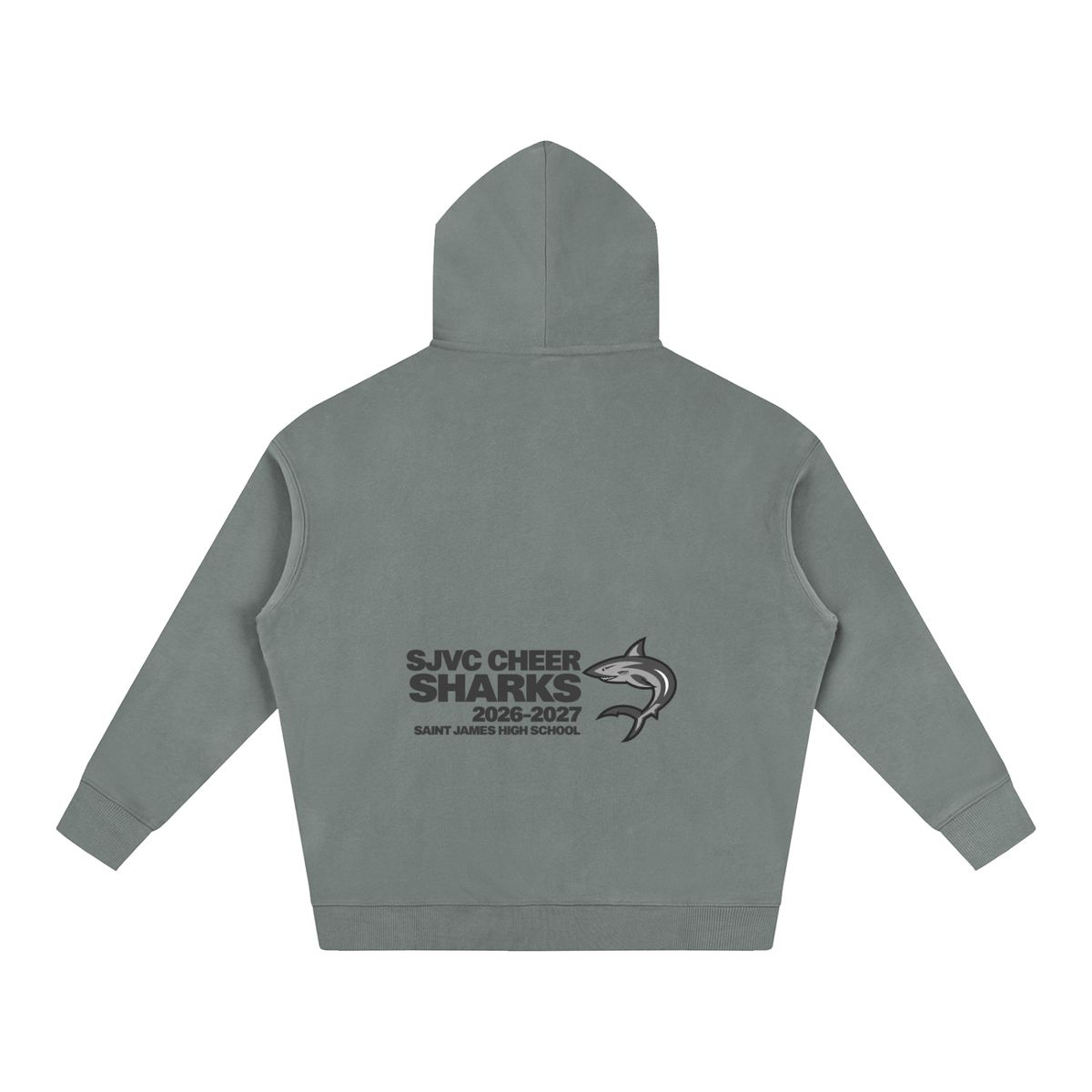 Vector Star Front Saint James Oversize Fleeced Hoodie