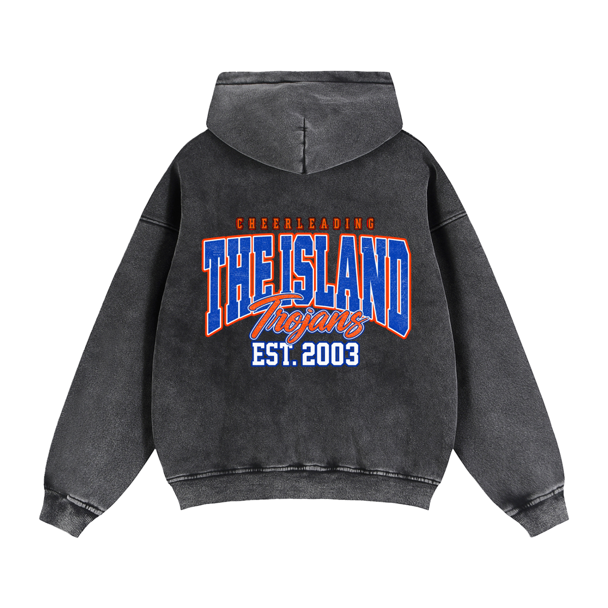 Zip-Through Boxy Fleece Hoodie