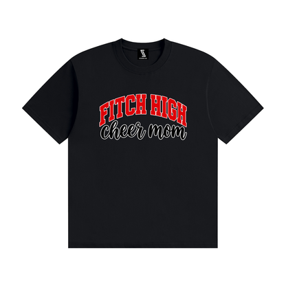 Cheer Mom Fitch Unisex Seamless Cotton T-Shirt