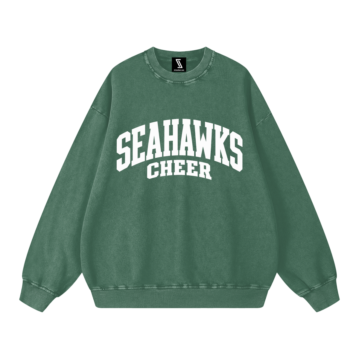 Seahawks Snow Washed Oversized Sweatshirt