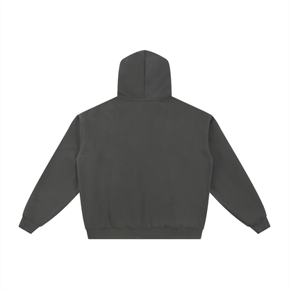 Neon Utes Zip-Through Boxy Fleece Hoodie