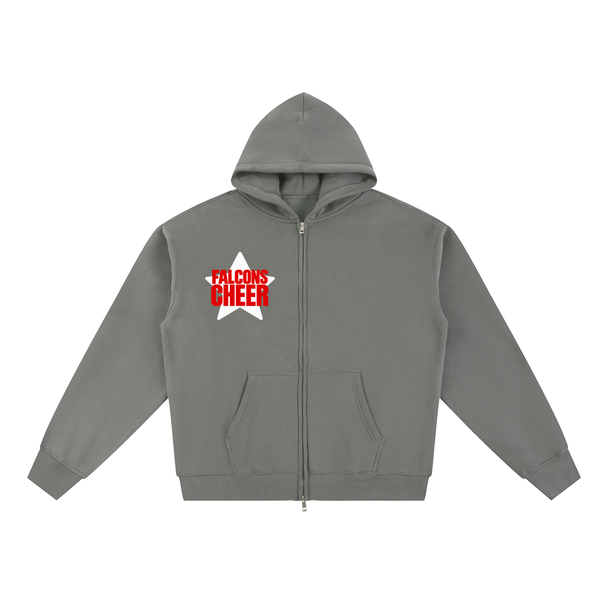 Star Fitch Essential Fleece Zip-Through Hoodie
