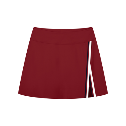 Strive Contrast Panel Slit Skirt