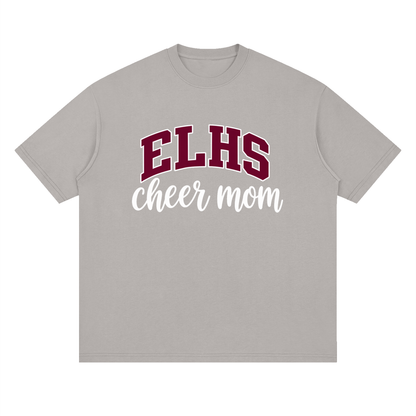 Cheer Mom East Lyme Oversized Drop Shoulder T-Shirt