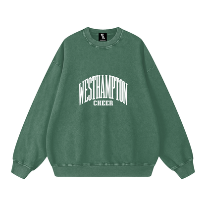 Basic 3 Westhampton Snow Washed Oversized Sweatshirt