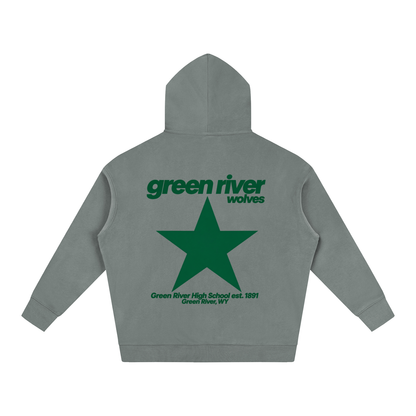 Big Star Green River Oversize Fleeced Hoodie