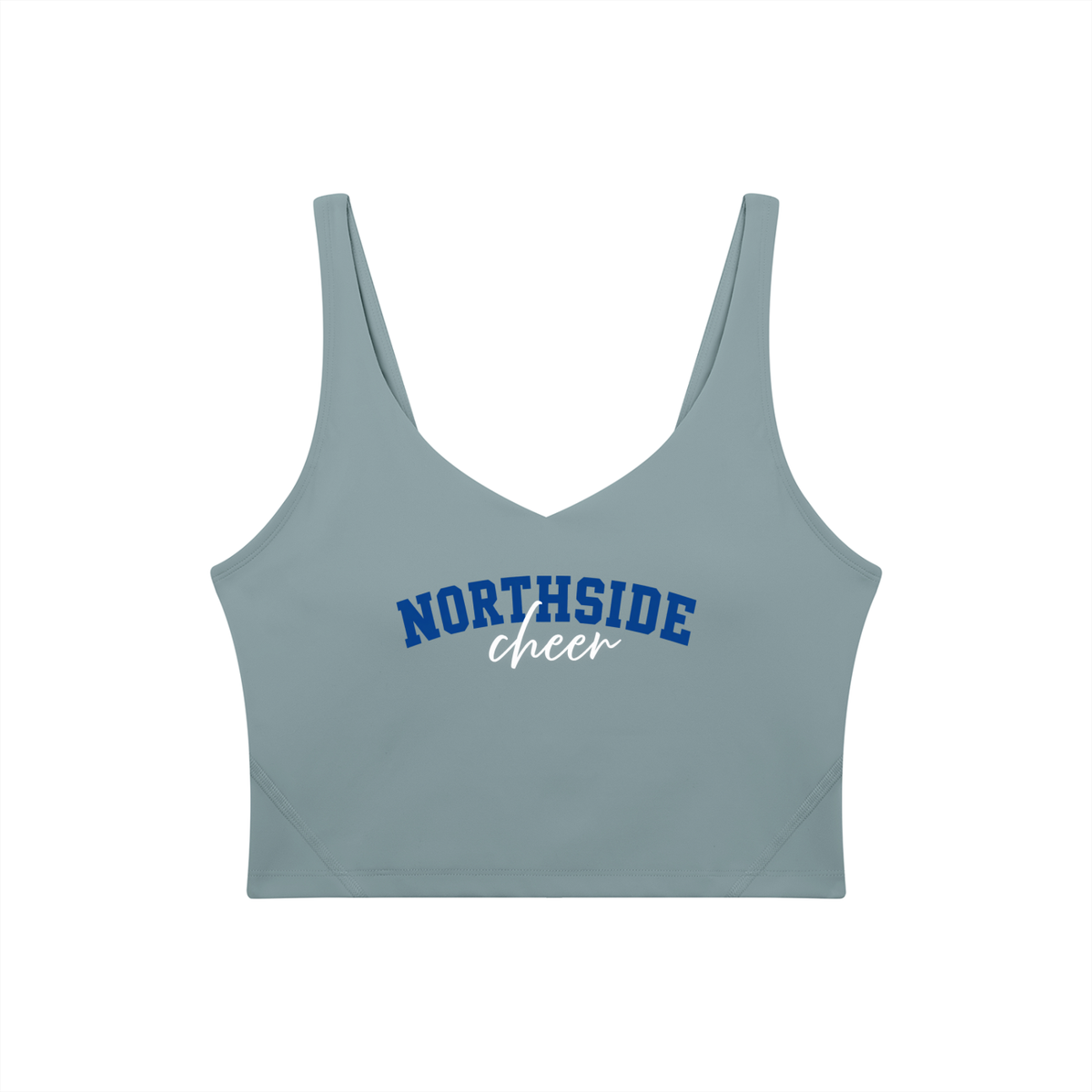Cursive Northside Women's V-Neck Yoga Sports Bra