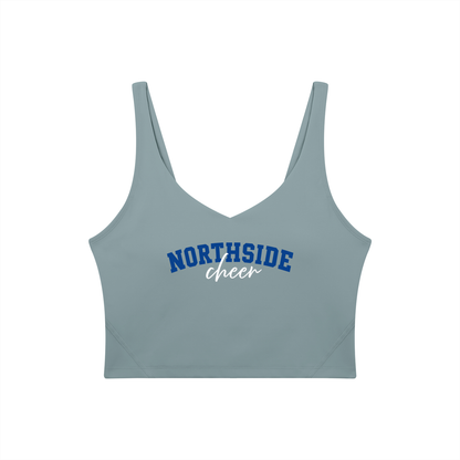 Cursive Northside Women's V-Neck Yoga Sports Bra