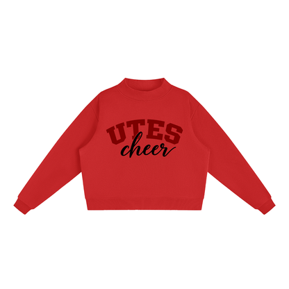 Classic Utes Essential Fleece Mock-Neck Crew Sweatshirt