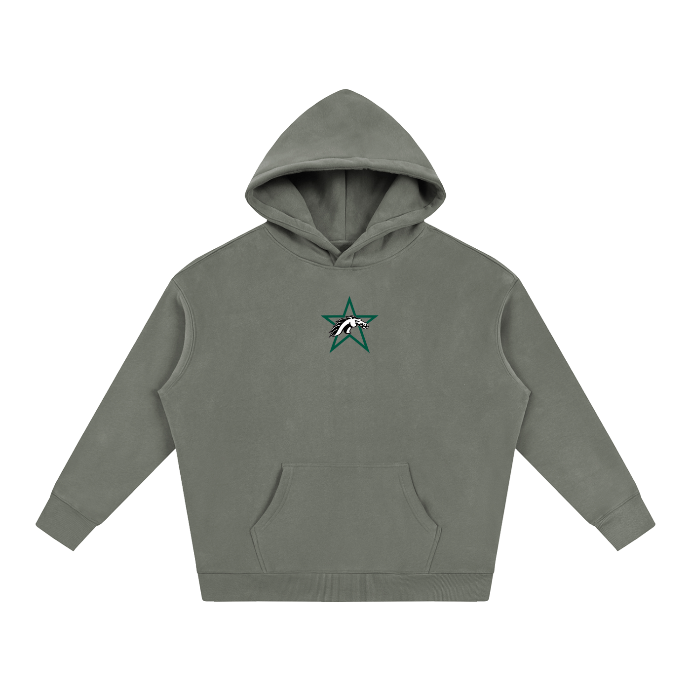 Vector Star Front Lakewood Ranch Oversize Fleeced Hoodie
