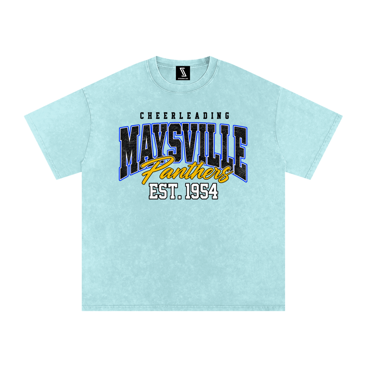 Vintage Maysville Snow Washed Oversized Cotton T-Shirt