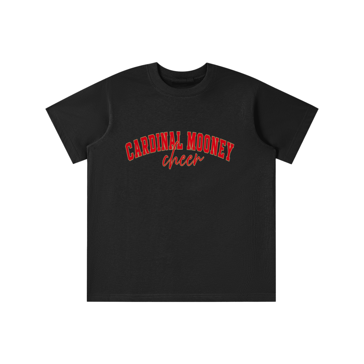 Cursive Cardinal Mooney Essential Kids' T-shirt