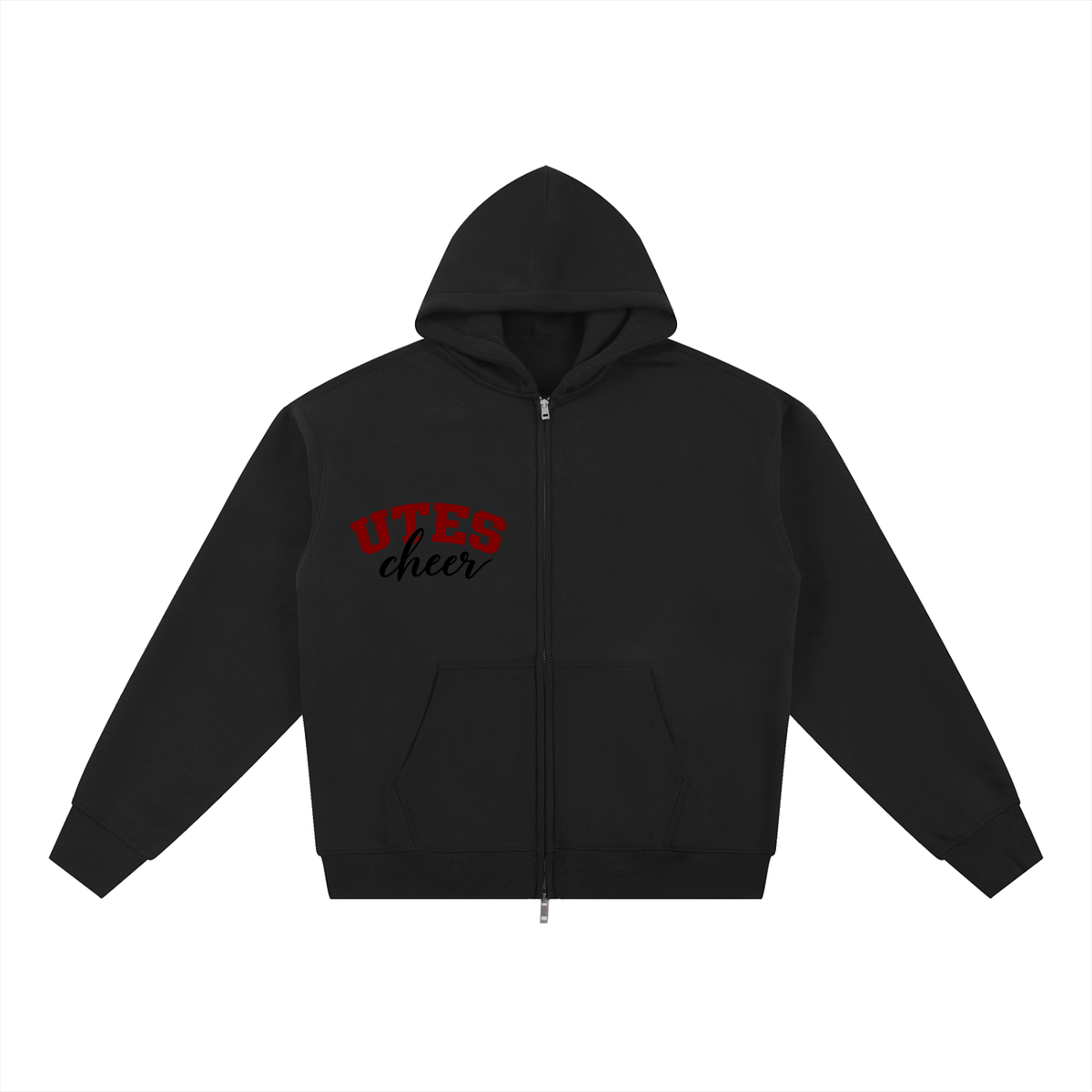 Classic Utes Zip-Through Boxy Fleece Hoodie