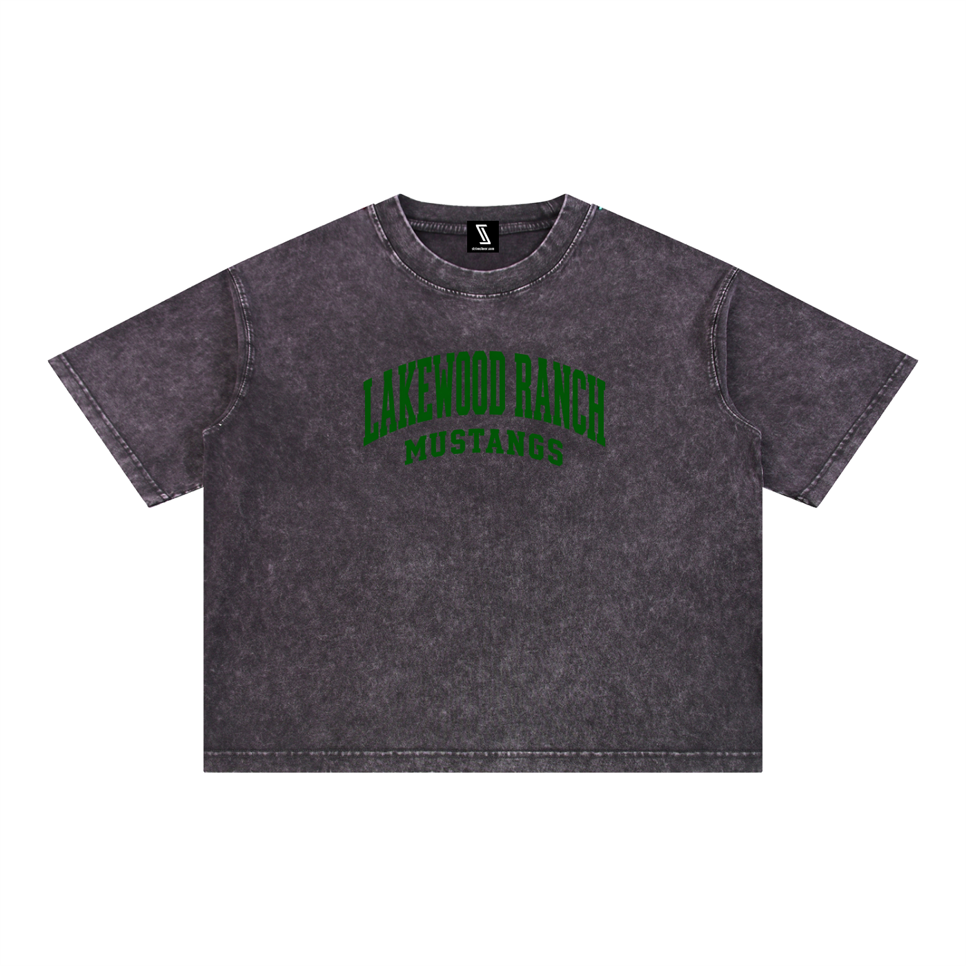 Basic 2 Lakewood Ranch Mineral Wash Boxy Cotton T-Shirt