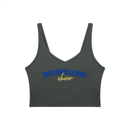 Cursive Taylorsville Women's V-Neck Yoga Sports Bra