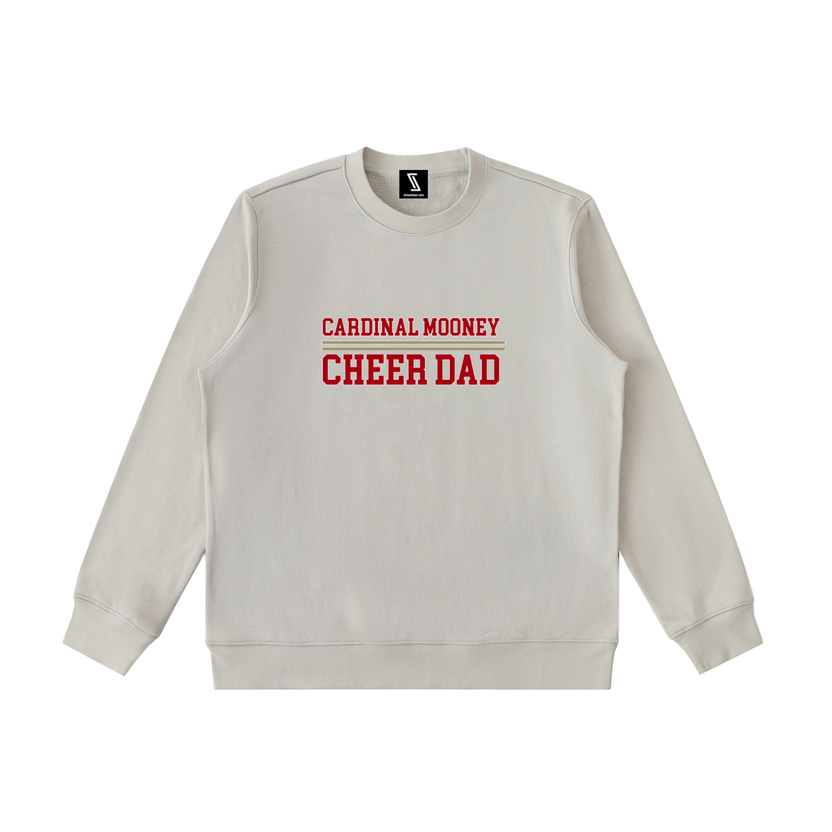 Dad Cardinal Mooney Essential Heavyweight Crewneck Sweatshirt