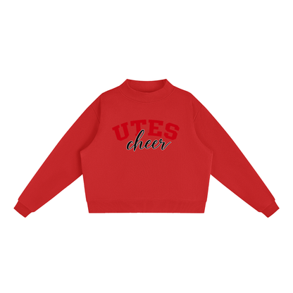 Classic Utes Essential Fleece Mock-Neck Crew Sweatshirt