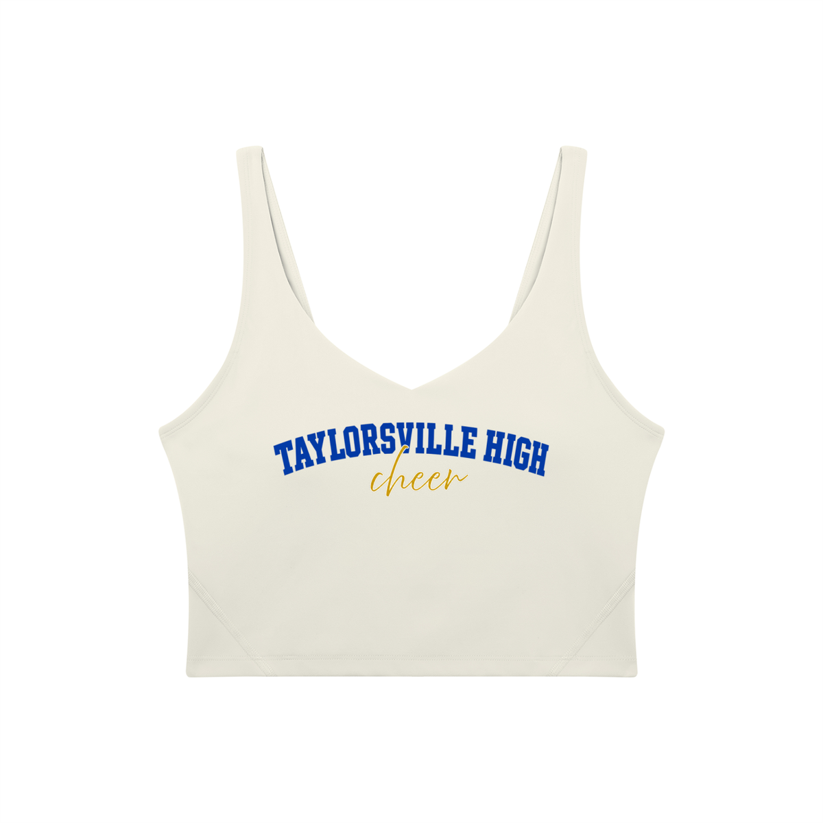 Cursive Taylorsville Women's V-Neck Yoga Sports Bra