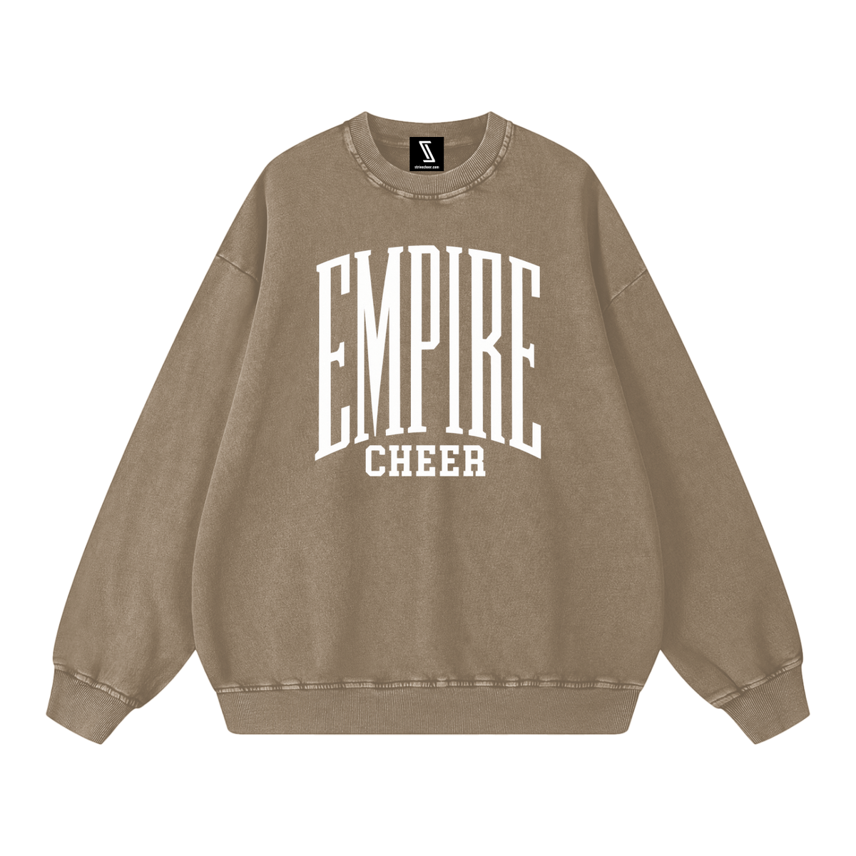 Snow Washed Oversized Sweatshirt