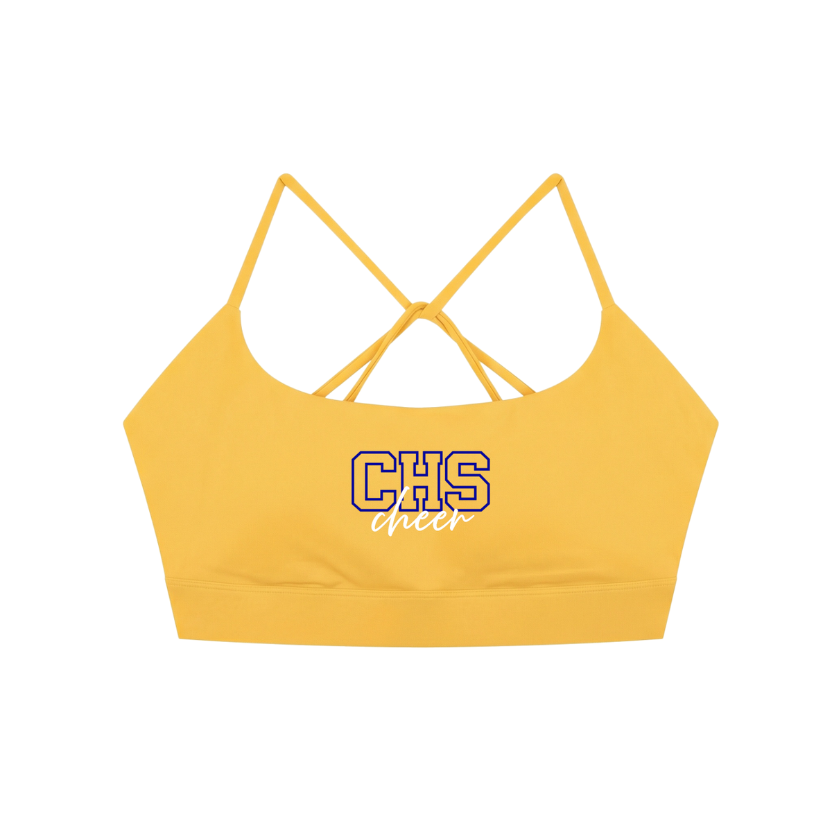 Strappy Criss Cross Yoga Sports Bra