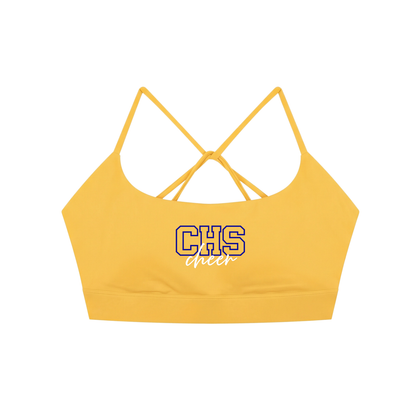 Strappy Criss Cross Yoga Sports Bra