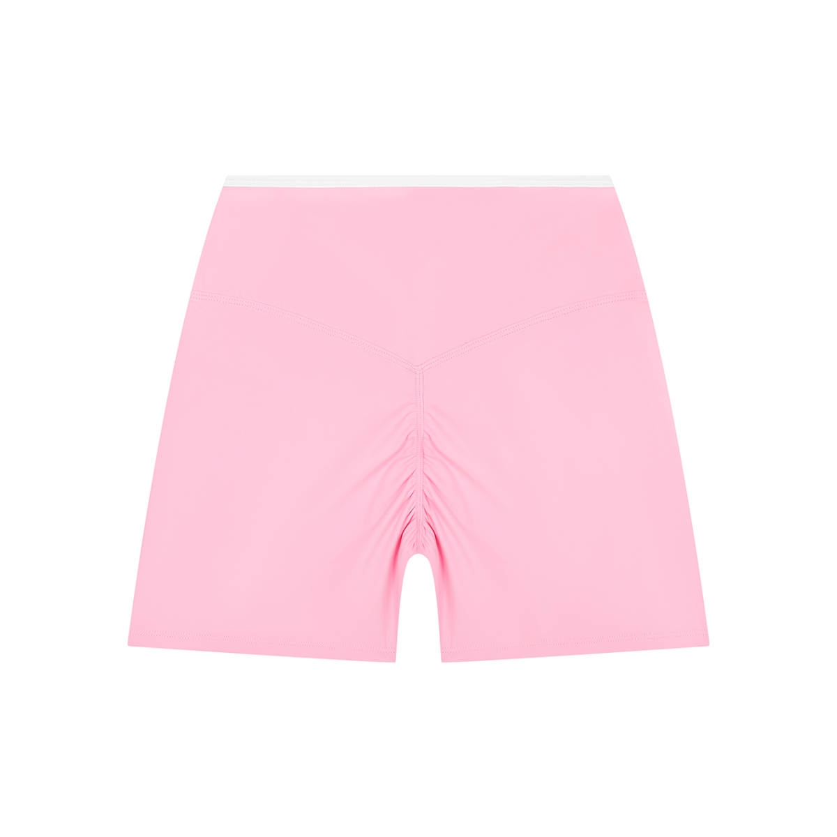 Bellflower Women's High Rise Color Block Yoga Shorts