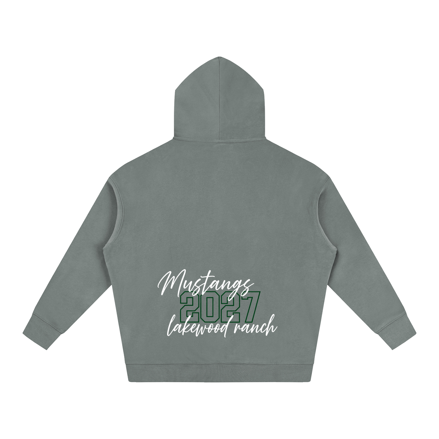 Cursive Front Lakewood Ranch Oversize Fleeced Hoodie