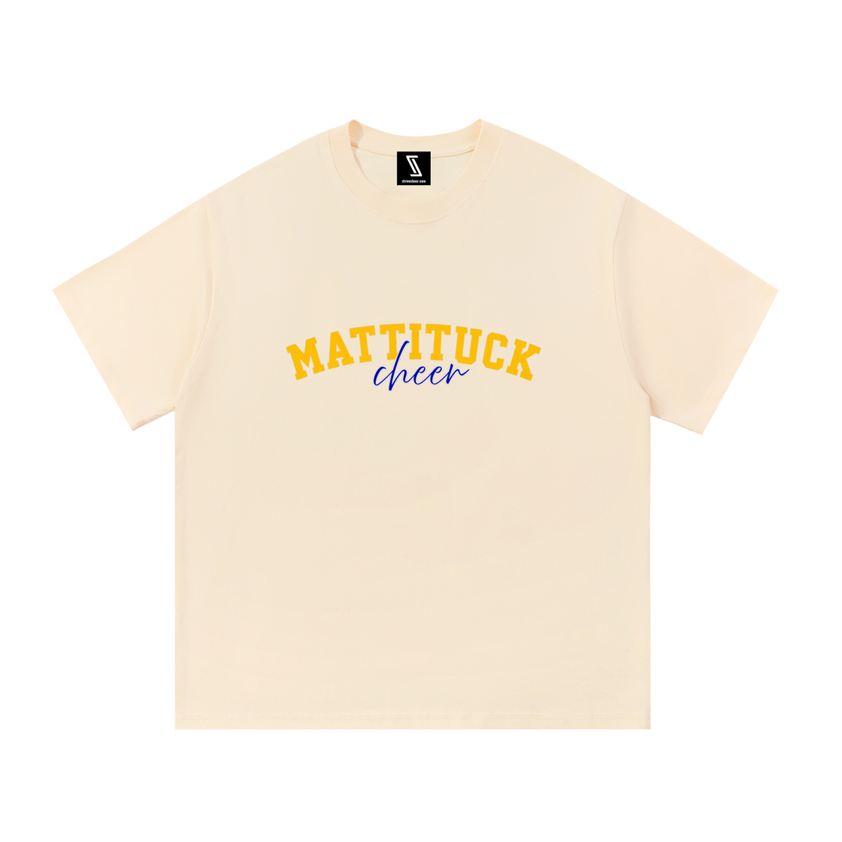 Cursive Mattituck Essential Cotton T-Shirt
