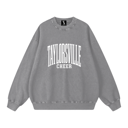 Basic 3 Taylorsville Snow Washed Oversized Sweatshirt