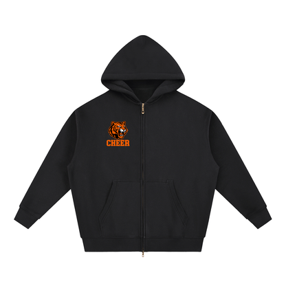 Simple Rock Springs Essential Oversized Fleece Boxy Hoodie