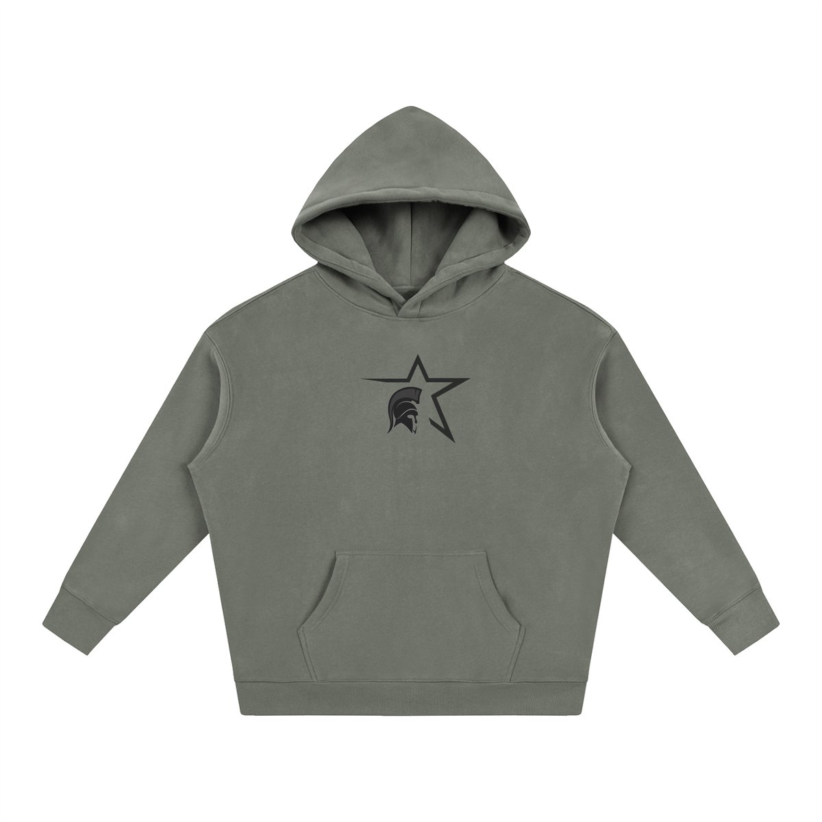 Vector Star Oversize Fleeced Hoodie