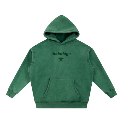 Snow Wash Fleece Oversize Hoodie