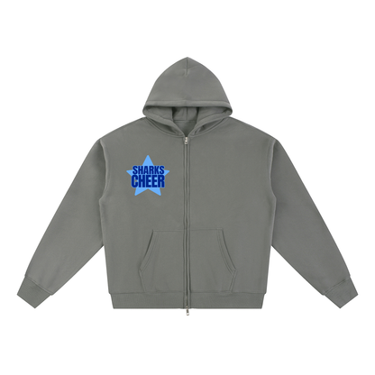 Star Saint James Essential Fleece Zip-Through Hoodie