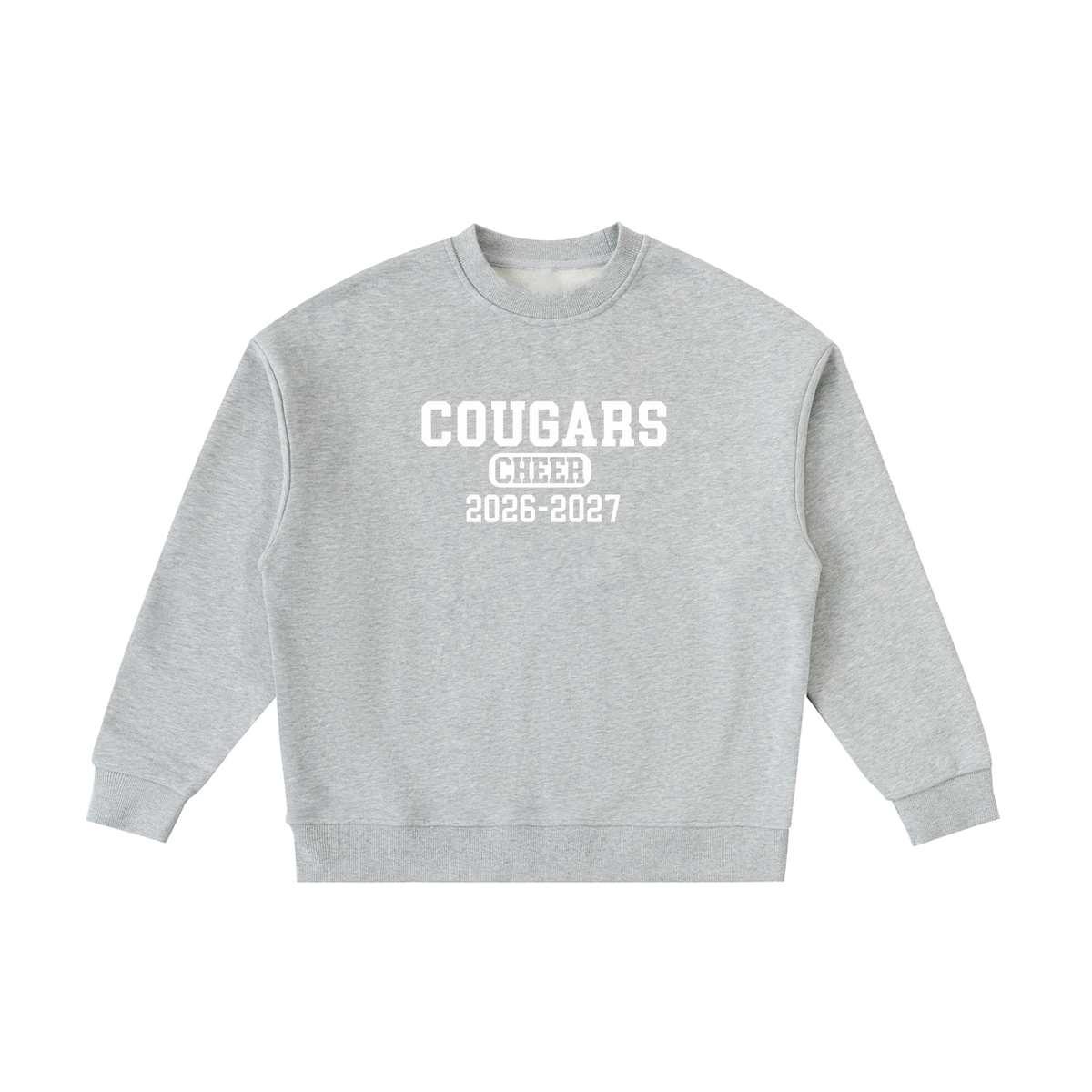 Old School Cardinal Mooney Essential Fleece Kids' Crewneck Sweatshirt