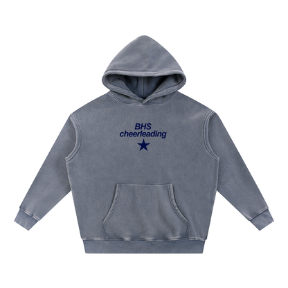 Snow Wash Fleece Oversize Hoodie