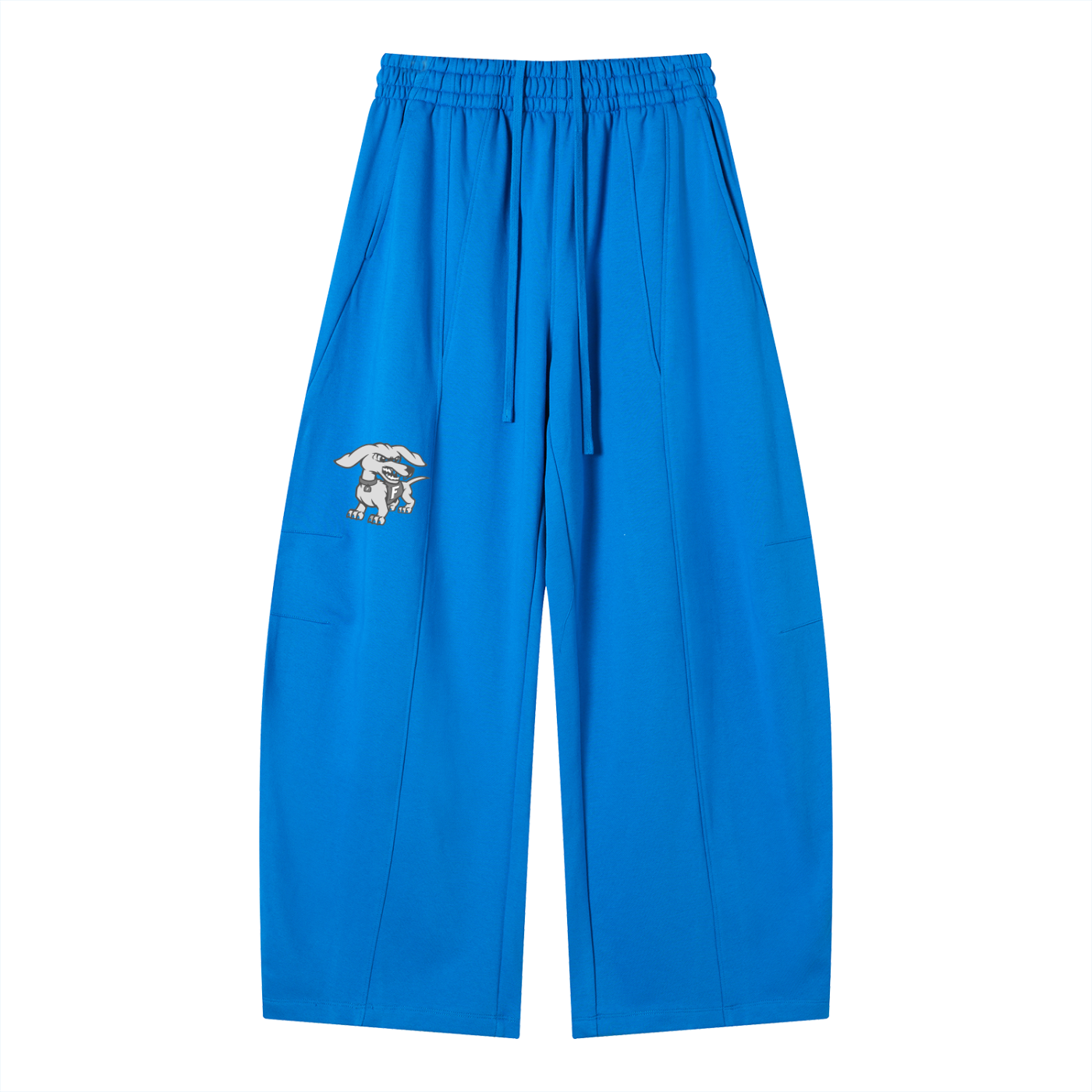 Heavyweight Wide Leg Panel Sweatpants