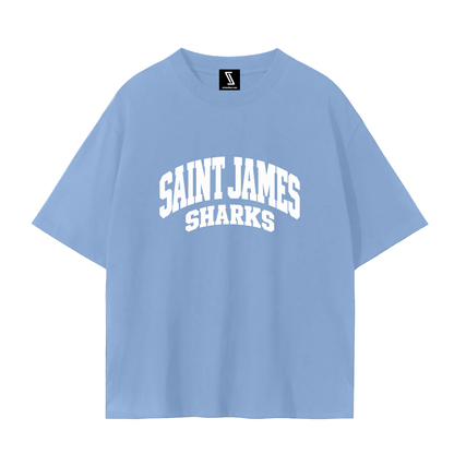 Basic 2 White Saint James Unisex Seamless T-Shirt