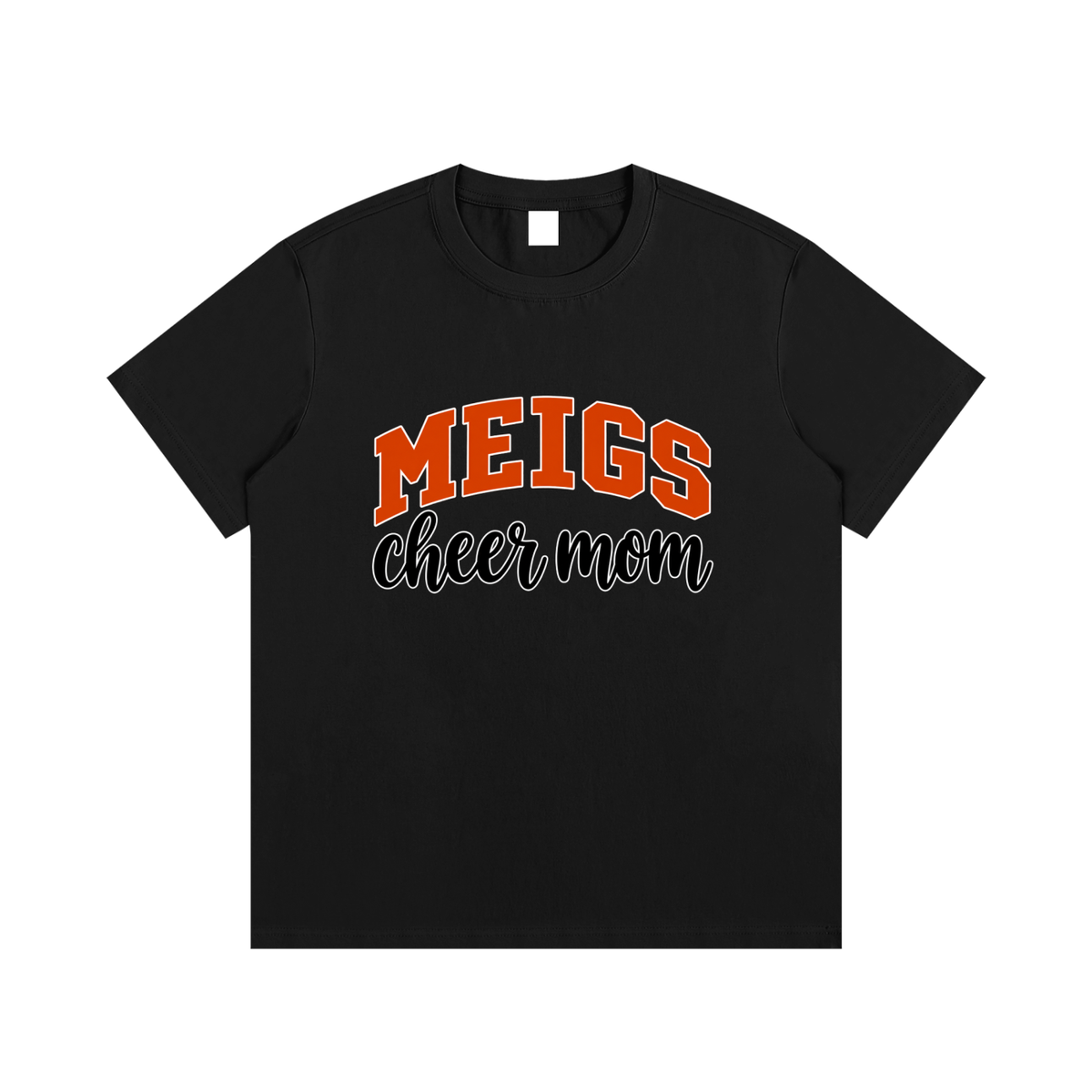 Cheer Mom Meigs County Essential Cotton T-Shirt