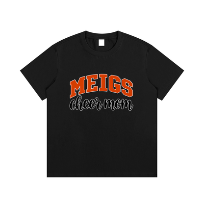 Cheer Mom Meigs County Essential Cotton T-Shirt