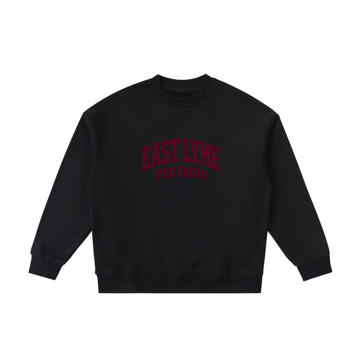 Basic 2 East Lyme Essential Fleece Kids' Crewneck Sweatshirt