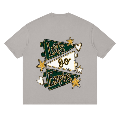 Lets Go Empire Oversized Drop Shoulder T-Shirt