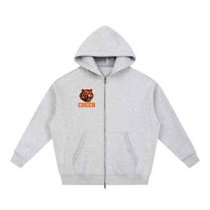 Simple Rock Springs Essential Oversized Fleece Boxy Hoodie
